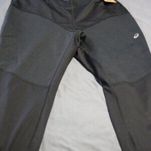 Asics running tights, XL, Black
